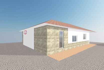 perspective - Ground floor